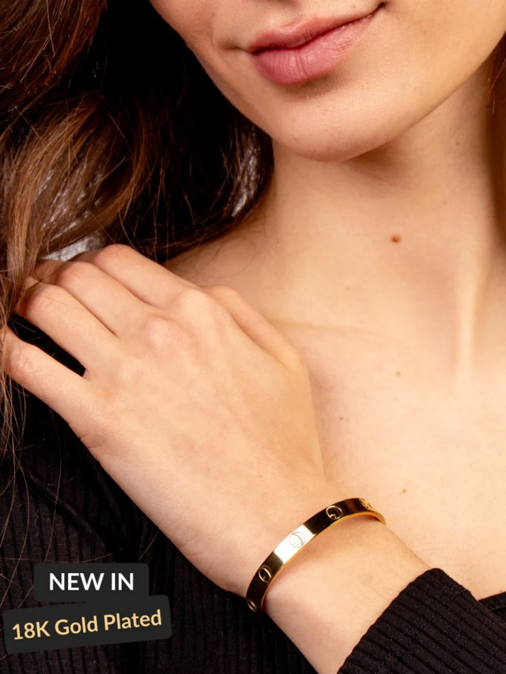 NWT Calmi Bracelet - Signature Edition- Gold